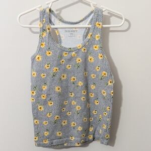 Old Navy Girls Floral Tank Racerback Tank